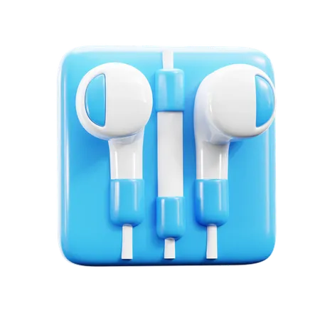 Fones de ouvido  3D Icon