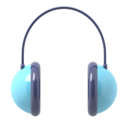 Fones de ouvido  3D Illustration