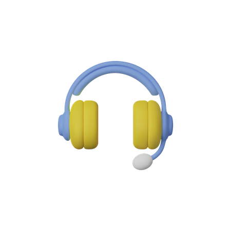 Fones de ouvido  3D Icon