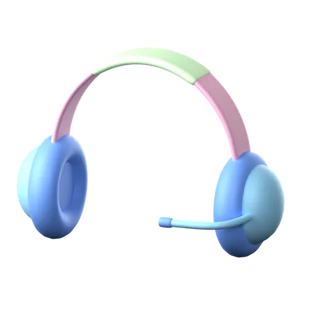 Fones de ouvido  3D Icon