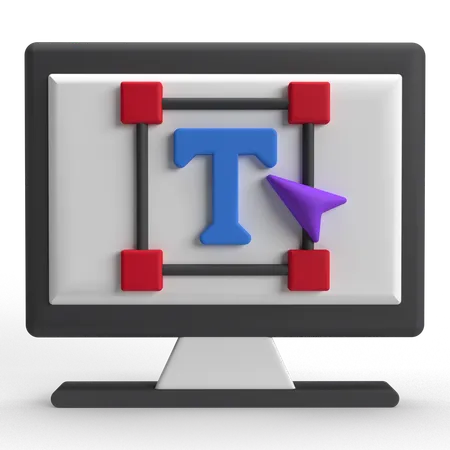 Font  3D Icon