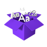 3d font box logo