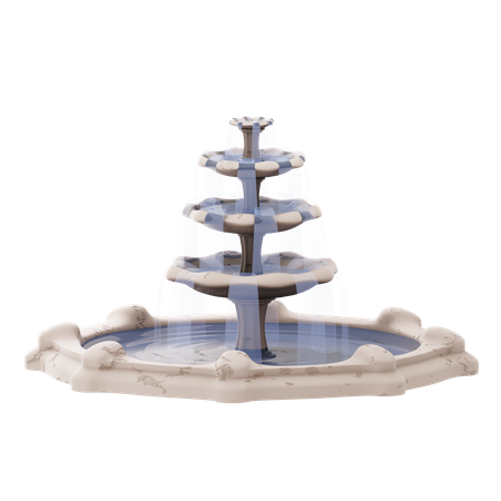 Fontaine  3D Icon