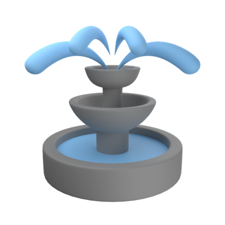 Fonte de água  3D Icon