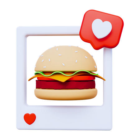 Food Advertising  3D Icon