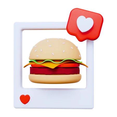 Food Advertising  3D Icon