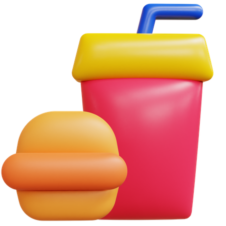 Food And Beverage  3D Icon
