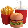 food 3d logo