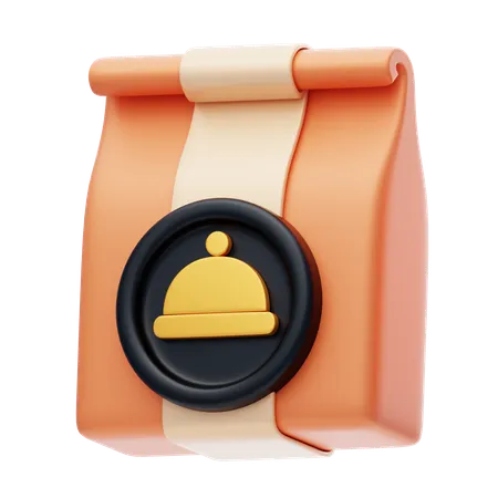 Food Bag  3D Icon