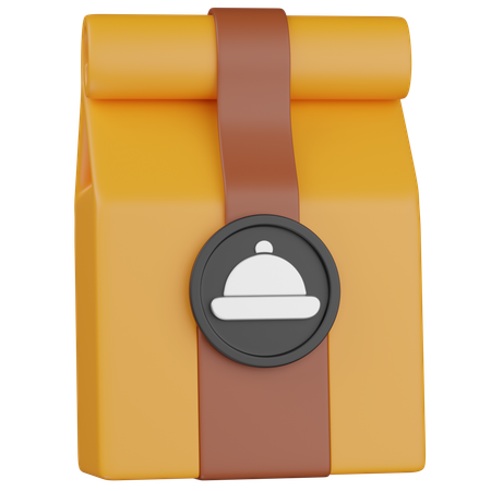 食品袋  3D Icon