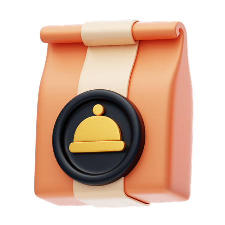 Food Bag  3D Icon