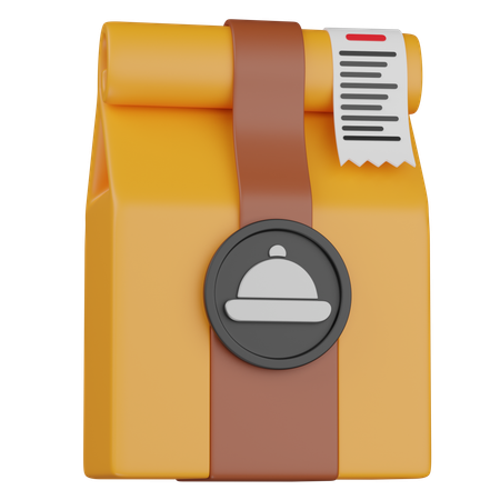 食費  3D Icon