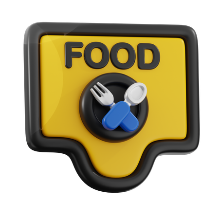 Food Board  3D Icon