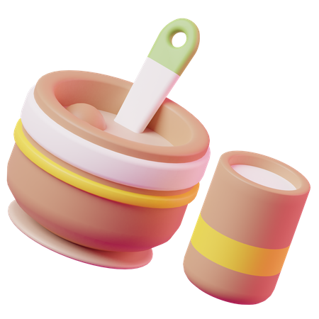 Food Bowl  3D Icon