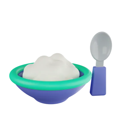 Food Bowl 3D Icon