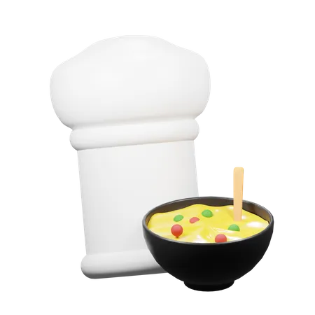 Food Bowl 3D Icon