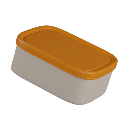 Food box  3D Icon