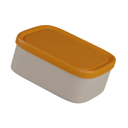 Food box  3D Icon