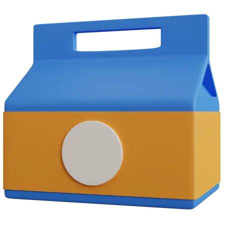 Food Box  3D Icon