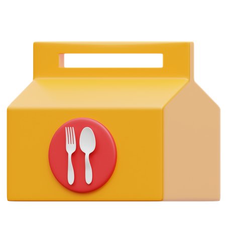 Food Box  3D Icon