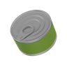canned food items 3d