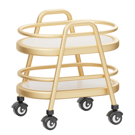 Food Cart  3D Icon