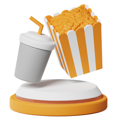 Cinema gastronômico  3D Icon