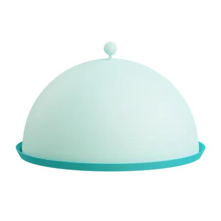 Food Cloche  3D Icon