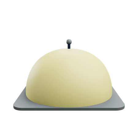 Food Cloche  3D Icon