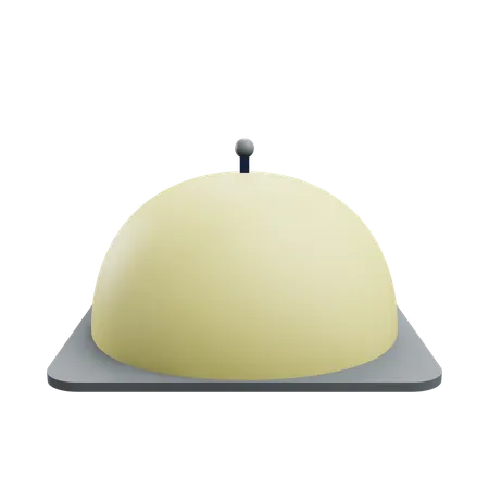 Food Cloche  3D Icon