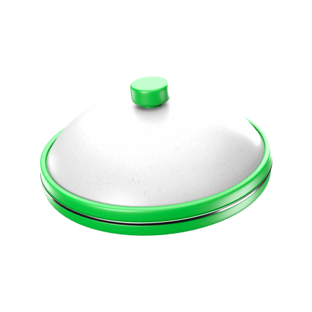 Food Cloche  3D Icon