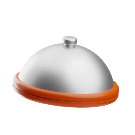 Food Cloche  3D Icon