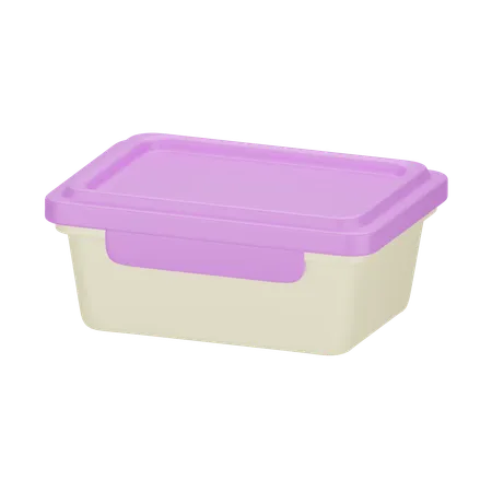 Food Container  3D Icon