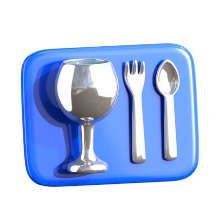 Food Corner  3D Icon