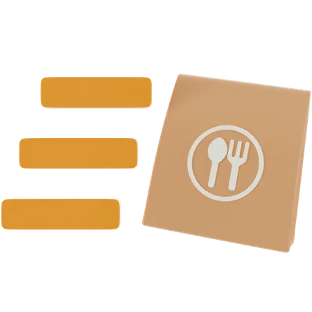 Food Delivery  3D Icon