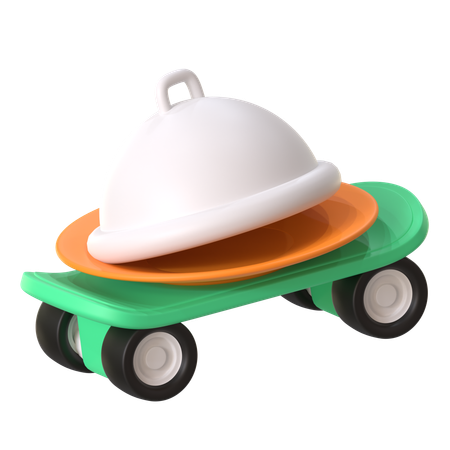 Food Delivery  3D Icon