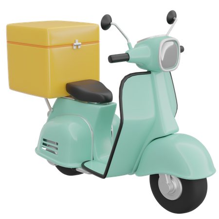 Food Delivery  3D Icon