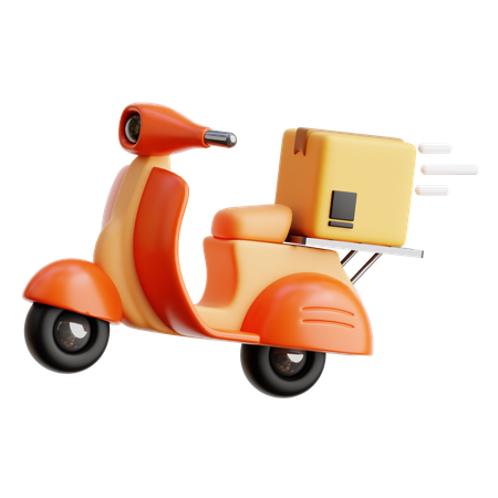 Food Delivery  3D Icon