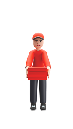 Food Delivery  3D Icon