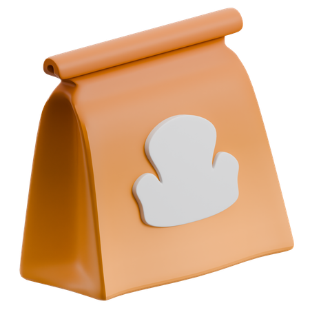 Food Delivery Bag  3D Icon