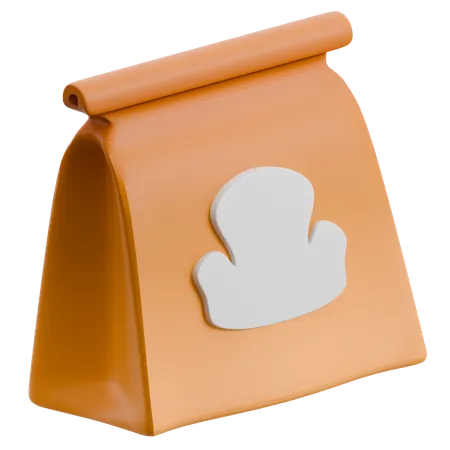 Food Delivery Bag  3D Icon