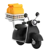 Food Delivery Scooter