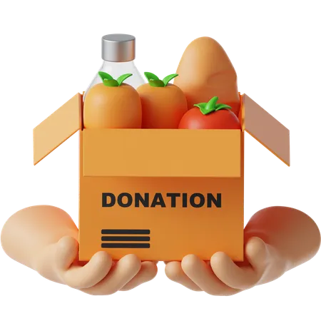 20 3 D Icon Charity And Donation 3D Icon
