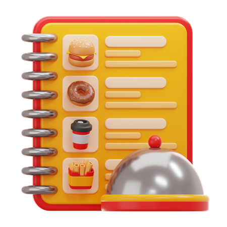 Food Menu  3D Icon