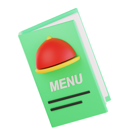 Food Menu  3D Icon