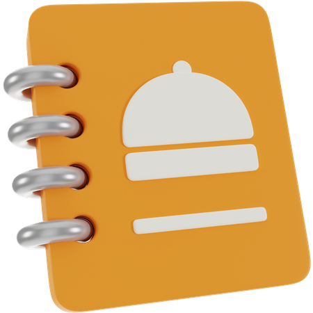 Food Menu  3D Icon