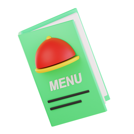 Food Menu  3D Icon