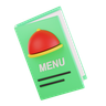 food menu 3d logo