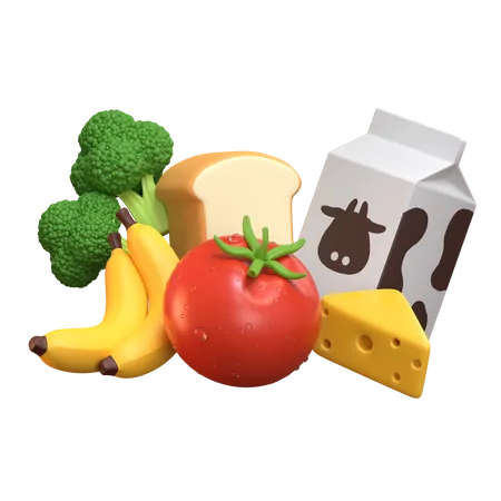 Food Nutrition  3D Icon