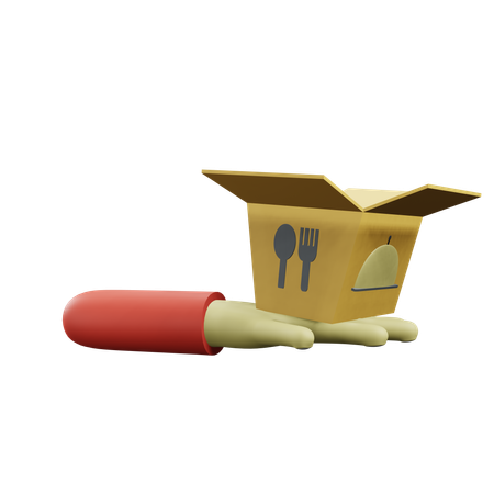 Food Pack  3D Icon